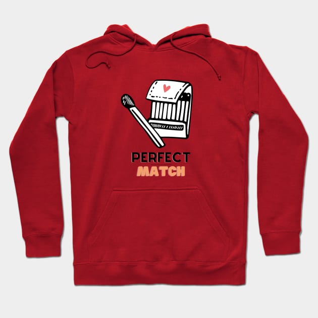 Perfect match Hoodie by AeySa